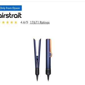 Dyson Airstrait Dryer and Straightener